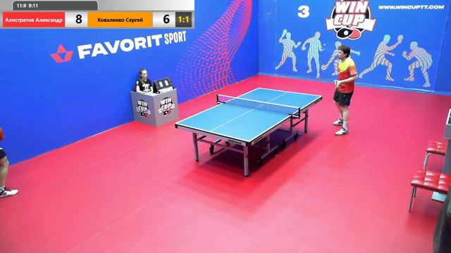 📅27.05.2019 | ⌚️15:35 | 🏓Алистратов Александр 2-3 🏆Коваленко Сергей🏓 | WIN CUP. Зал #3 смотреть онлайн