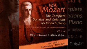 Sonata for Violin & Piano in B-Flat Major, K. 378: I. Allegro moderato