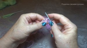 Как вязать бабушкины и классические петли спицами (видео для начинающих).