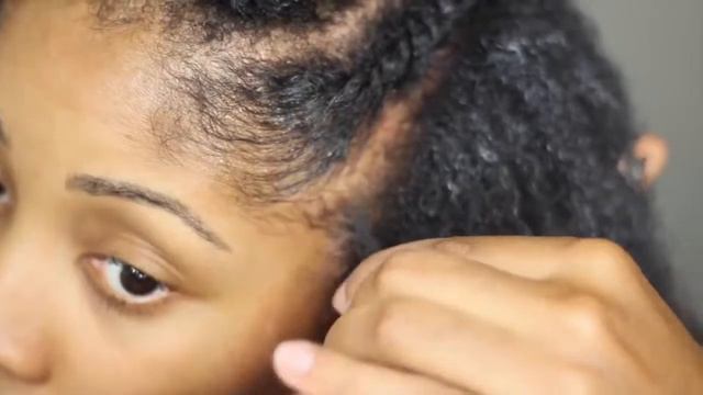 Super Defined Twist Out MoHawk Natural Hair Tutorial   Blueberry Bliss