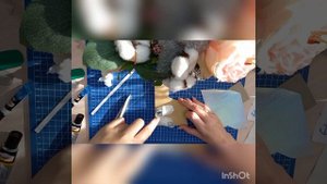 как легко сделать обувь для интерьерной куклы #текстильнаякукла #ручнаяработа #интерьернаякукла