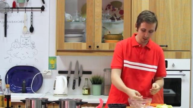 Тефтели из индейки с овощами