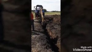 Разметка на почве под заливку ленточного фундамента 9 на 9 . Ленточный фундамент под монолит.