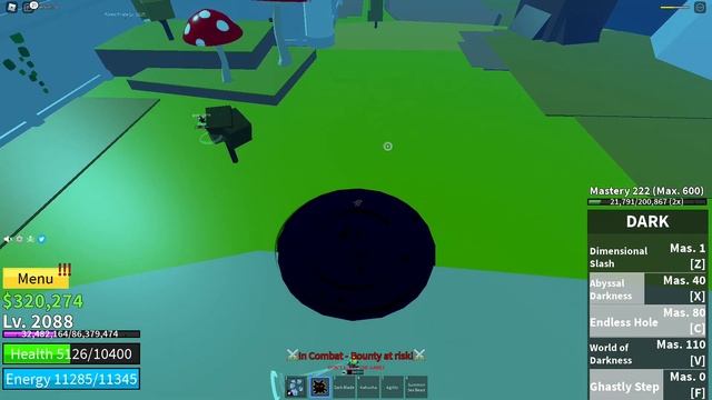 『Dark Blade + Dark』Blox Fruits Update 16 Bounty Hunting Montage | Roblox