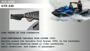 Sea-Doo GTR 230 - powerful watercraft