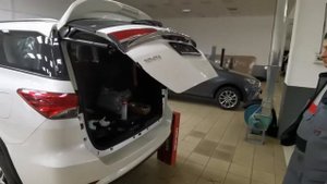 Установка Электропривода багажника на новый Toyota Fortuner 2021 года.
