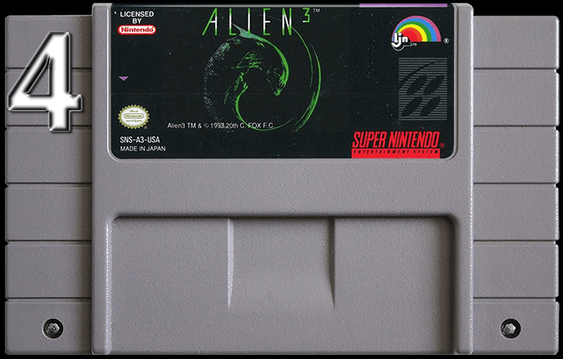 ? SUPER NES. Alien 3. Level 4