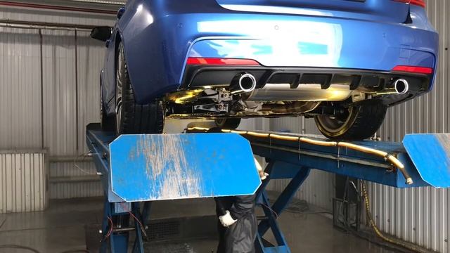 Мойка днища BMW F30 смотреть онлайн