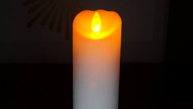 Свеча LED 12.5 см с эффектом мерцающего пламени смотреть онлайн