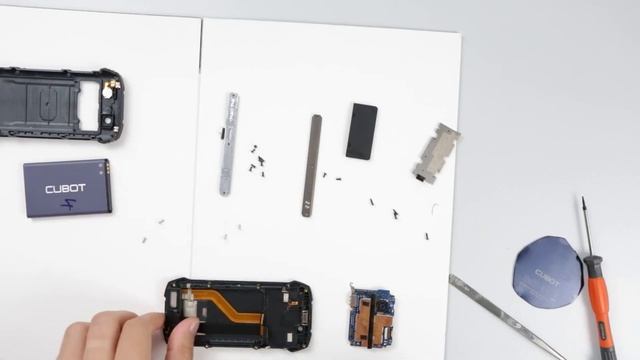 CUBOT KING KONG MINI : Disassembly & Installation video
