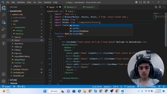 React Router v6 | Page Components | React Js Tutorial #ep30