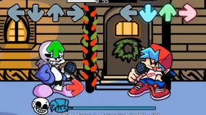 фнф андертейл Санс мод на нормале