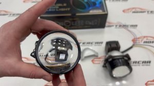 Би-светодиодные линзы Aozoom Dragon Knight DK200 3.0 (Hella 3R) (5500К, 50W/60W)