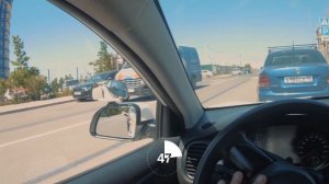 Параллельная парковка в городе