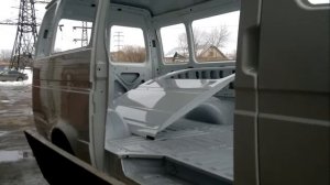 Кузов ГАЗ 3221 "ГАЗель" 8-13 местный в металле окрашенный