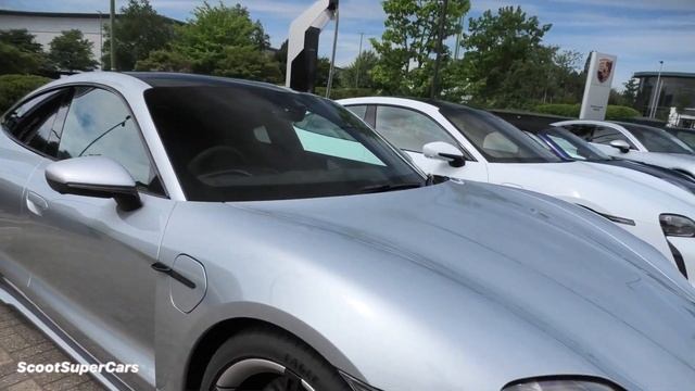 EXCLUSIVE Porsche Taycan Turbo S First Look! смотреть онлайн