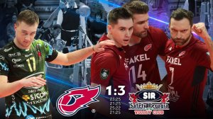 «ФАКЕЛ» - «Перуджа» 1:3 // Highlights Fakel — Sir Sicoma Monini Perugia