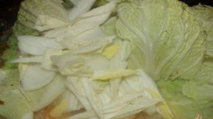 Тушеная пекинская капуста