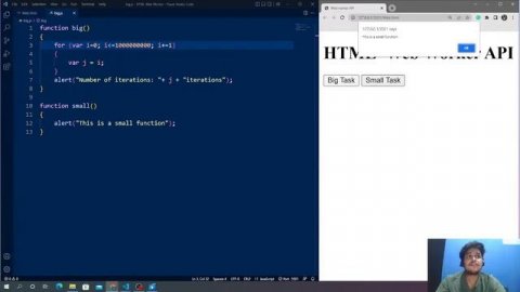 ?HTML Web Workers Tutorial 2022 | Web Workers in HTML5 | Web Workers HTML5 | HTML | SimpliCode