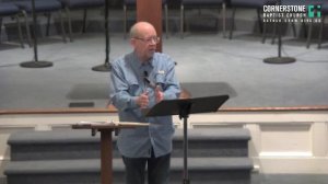 Cornerstone Baptist Church - The Preacher from Heaven - Winter Bible Study 2024 - Week 3