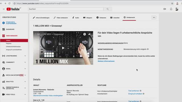 12.23. Insider DJ Knowledge: How to Deal with Copyright on YouTube