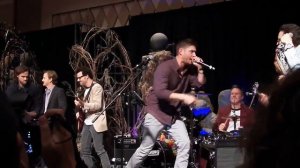 Дженсен Эклз читает реп"Ice Ice Baby"VegasCon 2014