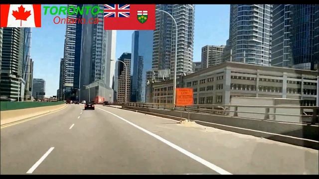 Жизнь в Канаде-Торонто-Downtown /Gardiner Expressway/ - City of Toronto- столица провинции Онтарио, смотреть онлайн
