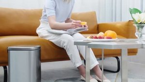 Мусорное ведро с педалью EKO серии STELLA