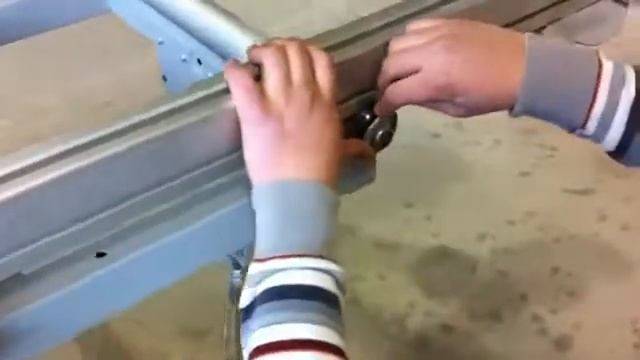 Настройка диагонали форматно-раскроечного станка.