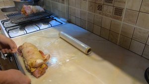 ДОМАШНЯЯ ВЕТЧИНА|РУЛЕТ ИЗ РУЛЬКИ