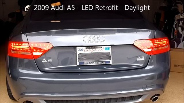 2009 Audi A5 - LED Retrofit - Daylight