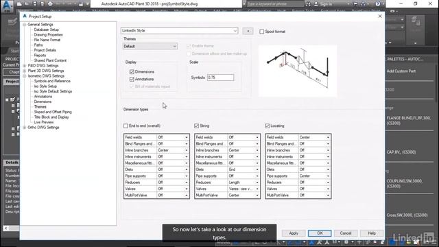 plant 3d Isometric dimension styles Isometric themes Sloped piping in plant 3d смотреть онлайн