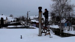 Как почистить дымоход своими руками? Ерш(щетка) для чистки дымохода.
