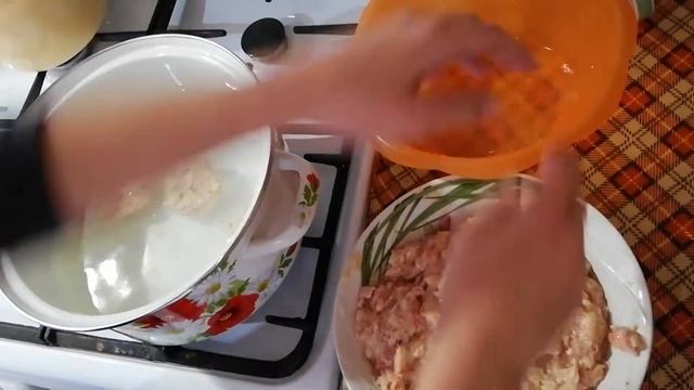 Диетический суп с тефтелями. смотреть онлайн