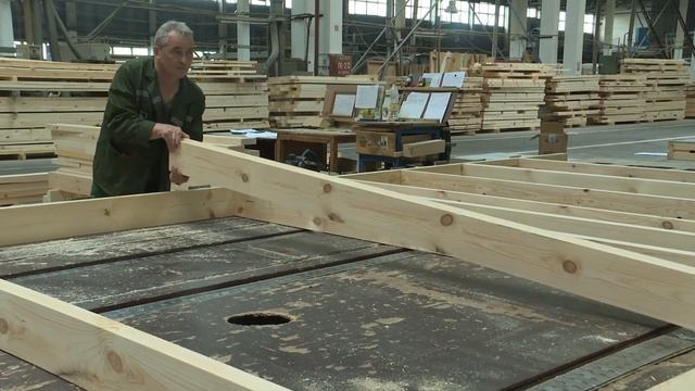 Строительство дома Тамак. Энергосберегающие деревянные дома заводского производства. смотреть онлайн