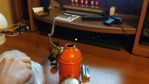 Самодельный ацетиленовый фонарь (Карбидка)