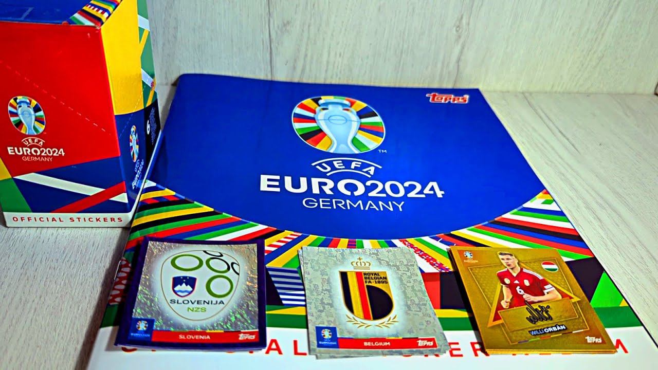 Topps Euro 2024 - открываем 2-й блок на 50 пакетов смотреть онлайн