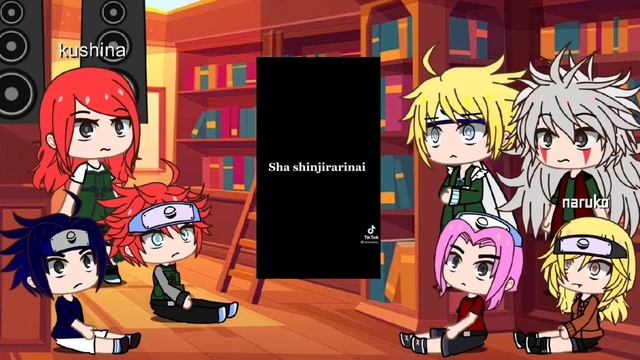 Naruto friends and family react to Naruto as obito || смотреть онлайн