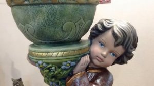 Покраска бетонных и гипсовых фигур и изделий