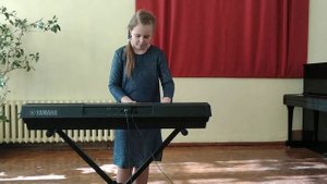 А Петров Мелодия из к/ф "Осенний марафон" синтезатор исп. Пусенкова Екатерина