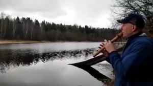 Звучит флейта пимак G , мастерская ArtFlutes.