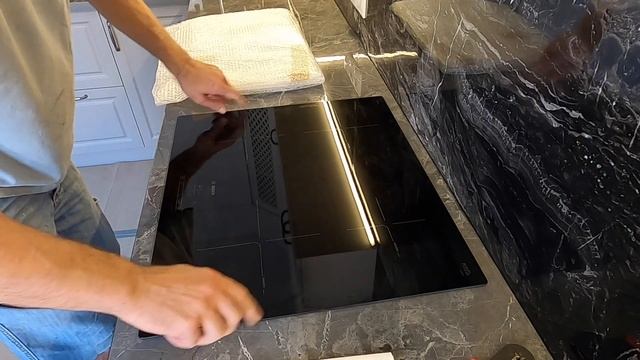Установка варочной панели. Индукционная плита.