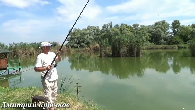 РЫБАЛКА и ОТДЫХ. Сазаны. Караси. Станица Еременская частный Фермерский Пруд на КУБАНИ Живите в Кайф! смотреть онлайн