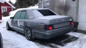 W124 OM606 superturbo diesel - COLD START