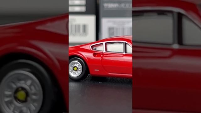 Tomica Ferrari Dino 246 GT Diecast Cars #ferrari #modelcar #tomica