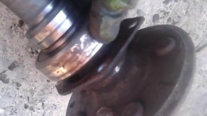 Износ подшипника полуоси и посадочного места