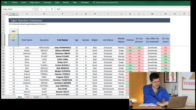 Excel Userforms for Beginners (5/10) – Use Excel VBA to Create A Userform and Manage a Database