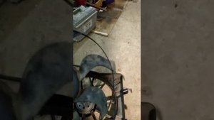 Переделал вентилятор на форд фокус 1 1.6 8 клапанов...поменял крыльчатку и мотор....