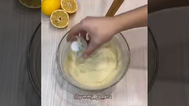 Лимонный ПП манник