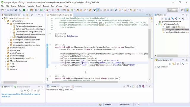Szyfrowanie haseł - lekcja z kursu Spring Security | Videopoint.pl смотреть онлайн